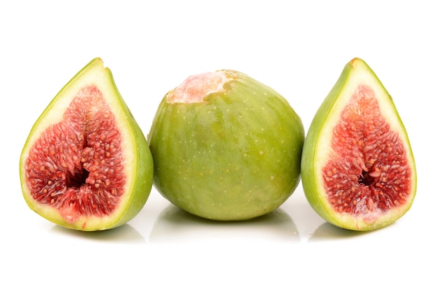 Figs on a white