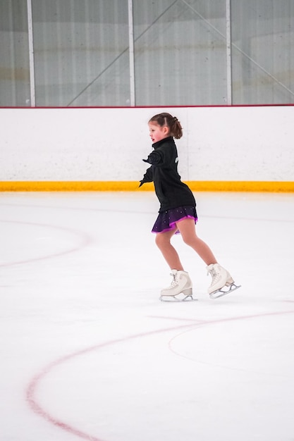 Figure skating practice