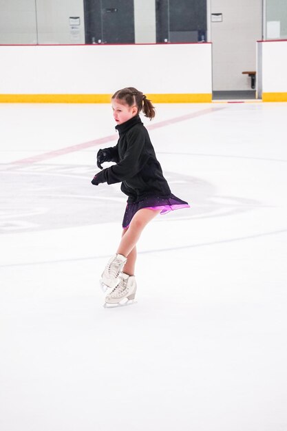 Figure skating practice