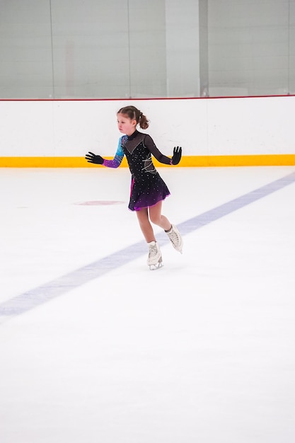 Figuur schaatsen oefening