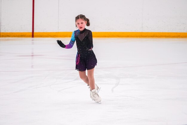 Figuur schaatsen oefening