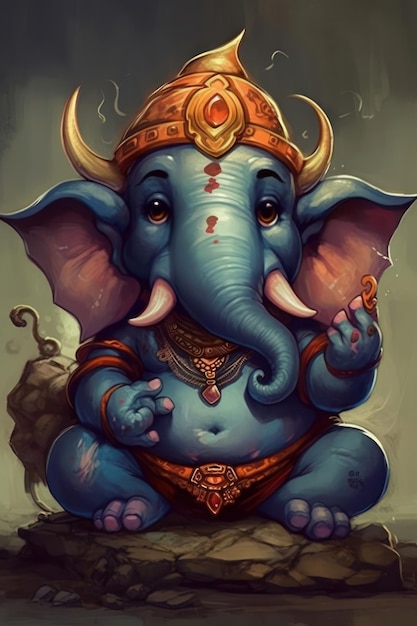 Figuur van de god Ganesha of Ganesh