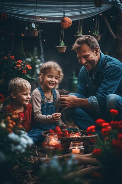 Fijne vaderdag vader ouders vader