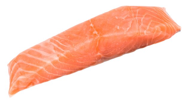 Fillet of trout isolated 