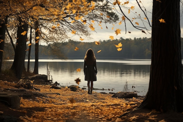 filmisch landschap herfststijl