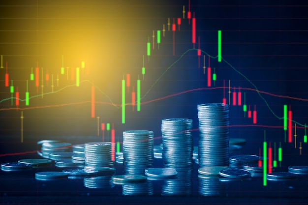 Premium Photo | Finance and business concept background and forex ...