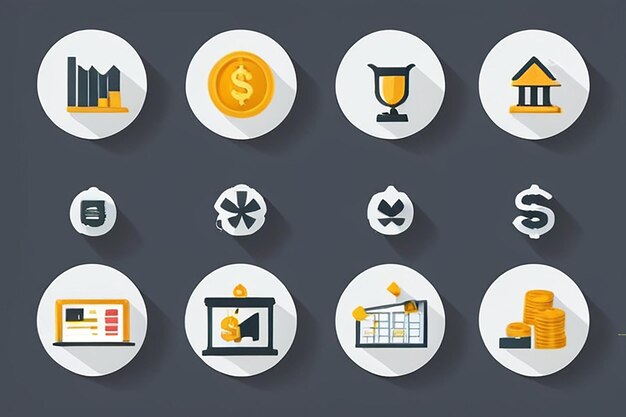 Photo finance icons