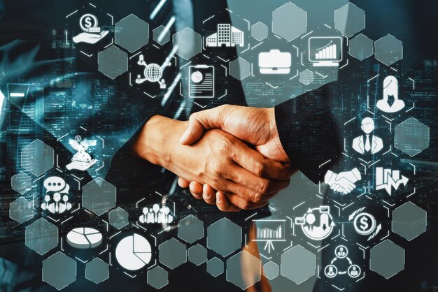 finance and money transaction technology conceptxa