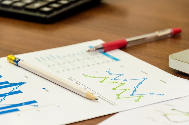 Financial accounting graphs 