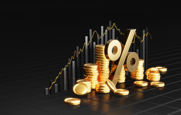 Premium Photo Financial Analysis and Market Trends of Money Growth Premium Photo Financial Analysis and Market Trends of Money Growth