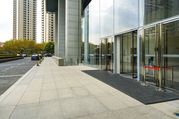 Photo financial center office building in lujiazui, shanghai, china