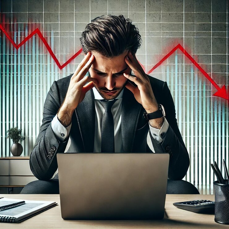 Financial Crisis A Businessman and the Market Downturn