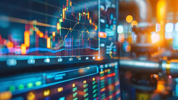 金融専門家が投資家グループに詳細な石油価格分析報告書を提示し,市場の動きと潜在的なリスクに関する洞察を提供しています.