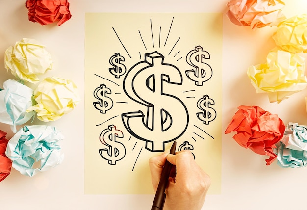 financial growth concept