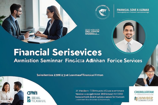 Photo financial services seminar announcement