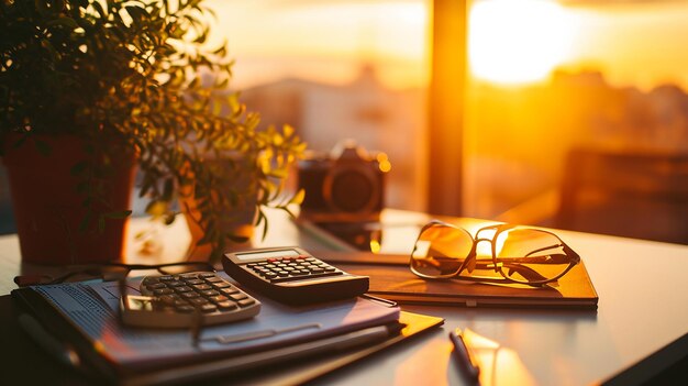 Financial Wizards Desk Organization