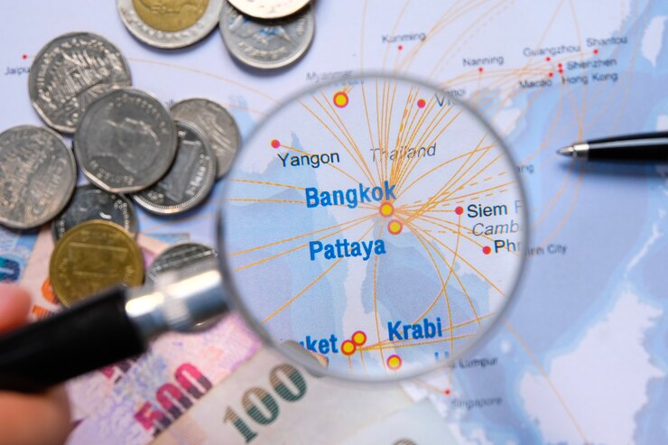 Photo find the location for travelling in long holiday