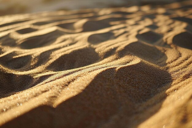 Fine beach sand in the summer sun as background