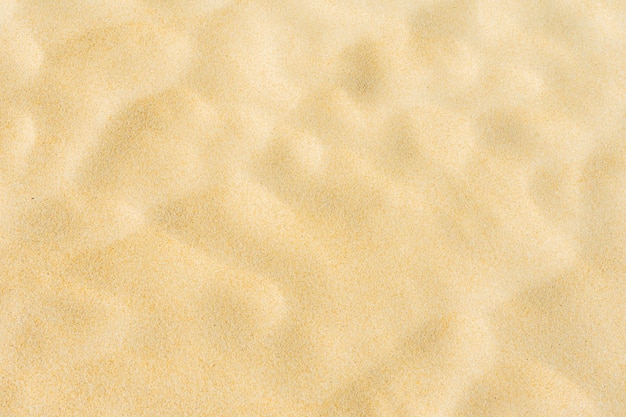 Fine beach sand in the summer sun