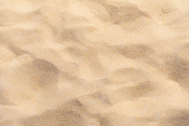 Fine beach sand in the summer sun