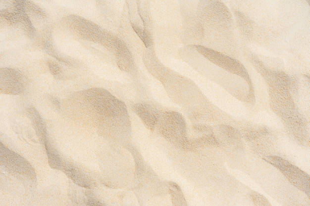 Fine beach sand in the summer sun