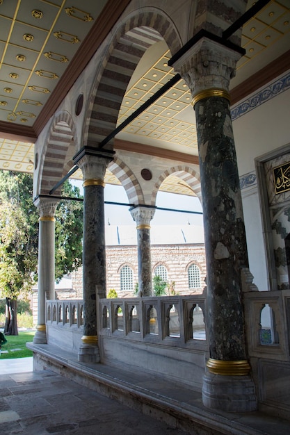 Fine example of ottoman Turkish architecture masterpieces