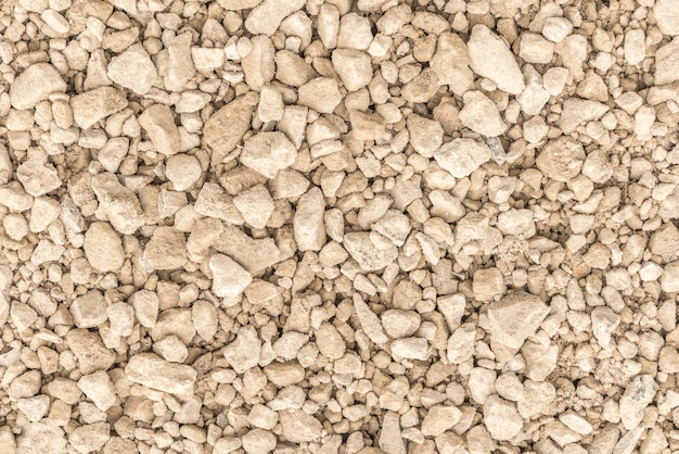 Fine white gravel texture for background