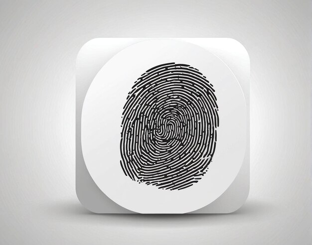 Photo fingerprint icon fingerprint icon fingerprint finger