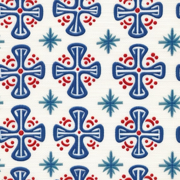 Photo finnish national pattern