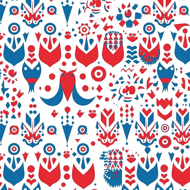 Photo finnish national pattern