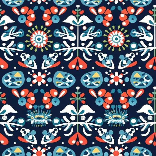 Photo finnish national pattern