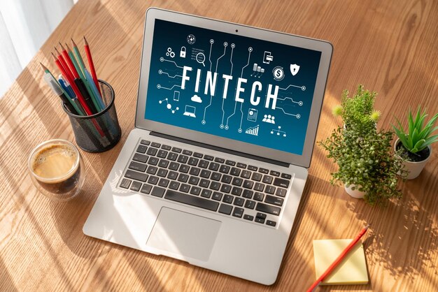 Fintech financial technology software for modish business