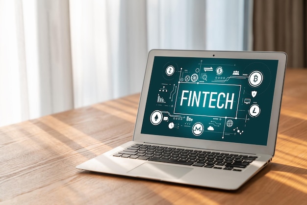 Fintech financiële technologiesoftware voor moderne bedrijven