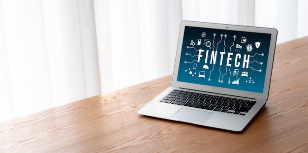 Fintech financiële technologiesoftware voor moderne bedrijven