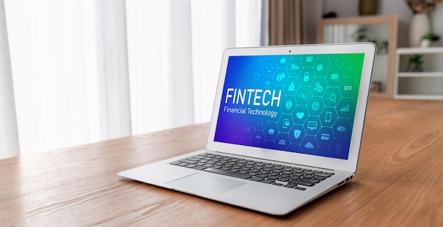 Fintech financiële technologiesoftware voor moderne bedrijven