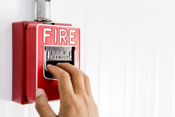 Fire alarm switch