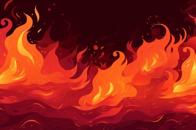 Fire background design