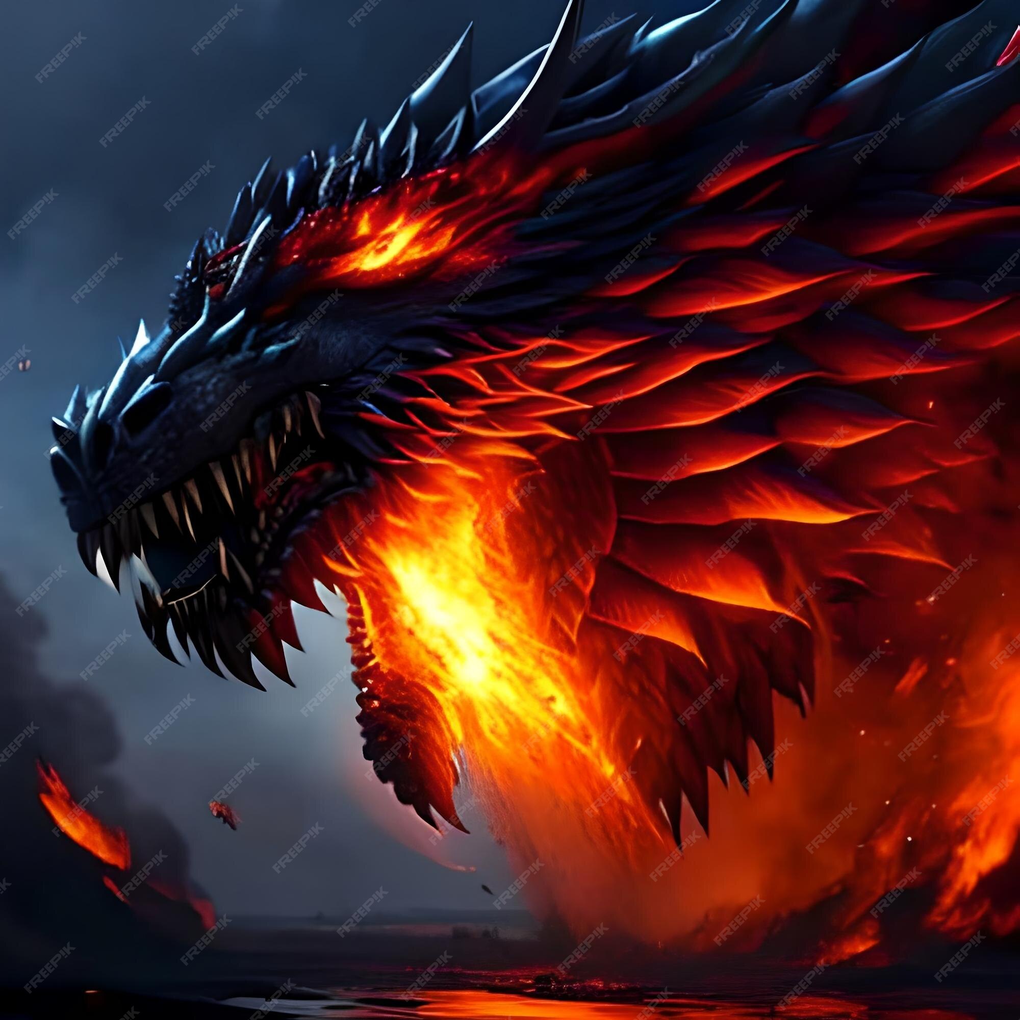 Exploding Head Gifgildamane Dragon