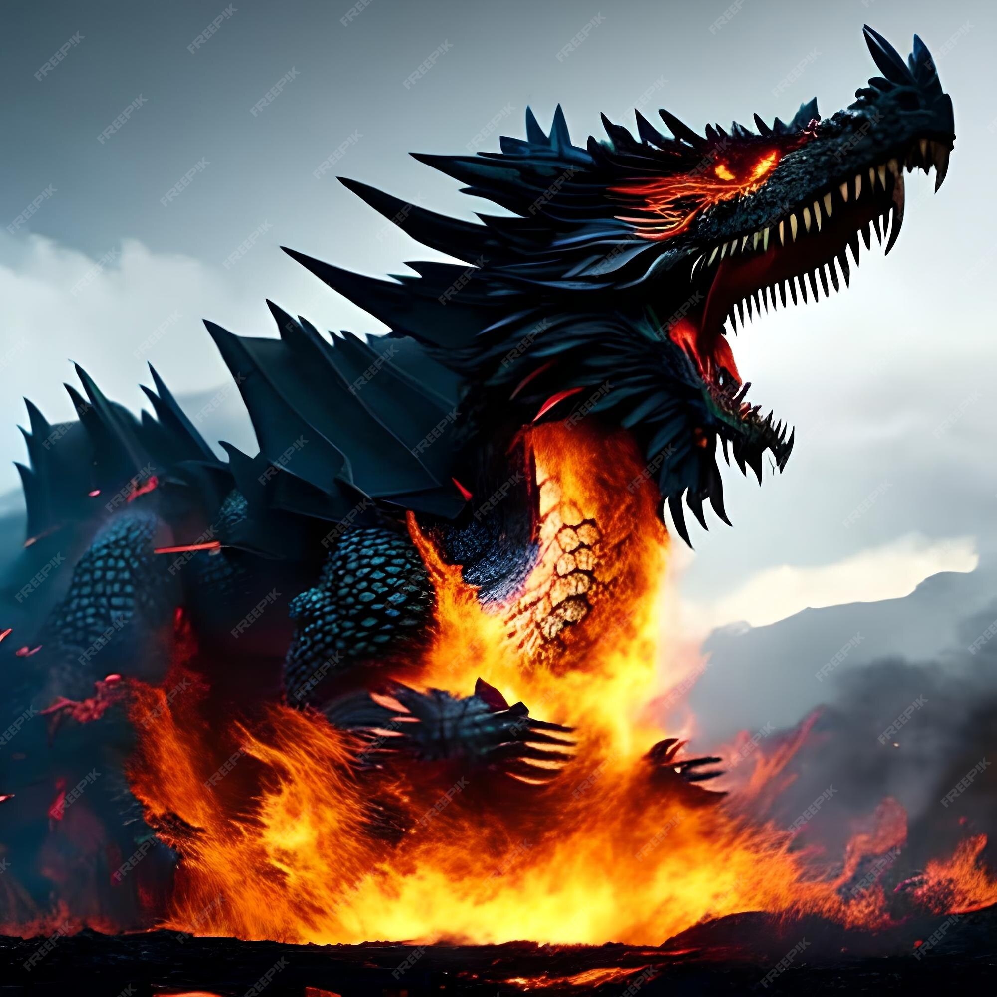 Exploding Head Gifgildamane Dragon