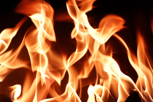 Fire Burn Background