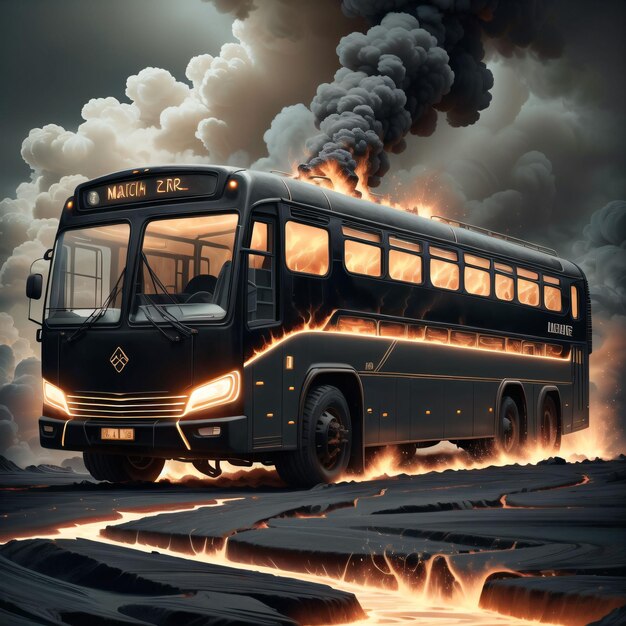 Пожарный автобус