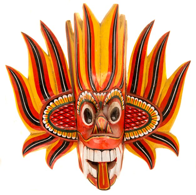 Fire devil mask