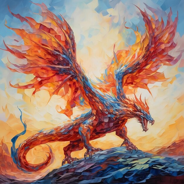 Fire dragon