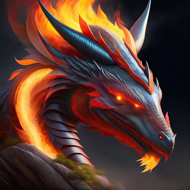 Fire dragon