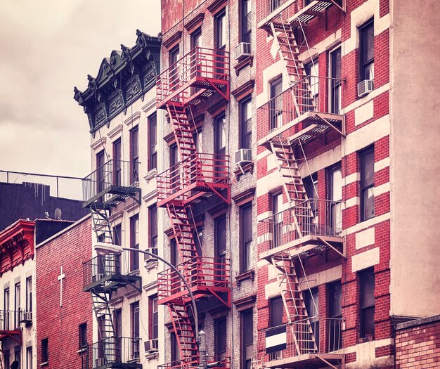 Fire escapes one of the new york city symbols usa