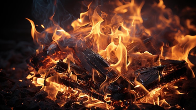 Fire explosion HD 8K wallpaper background Stock Photographic Image