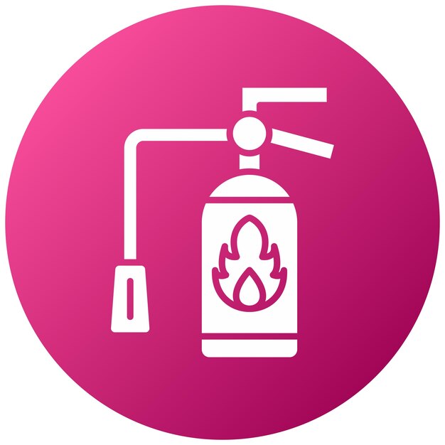 Fire Extinguisher Icon Style