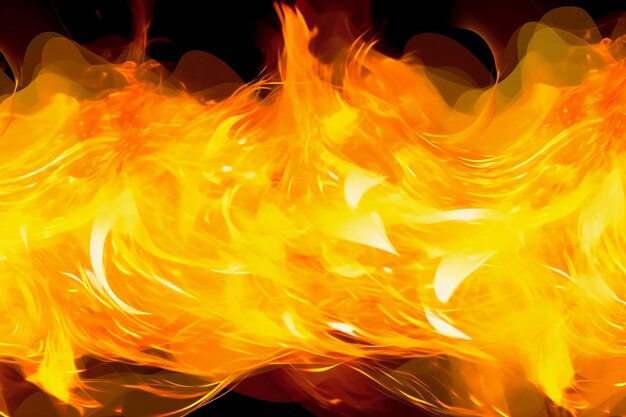 A fire flames background with a black background and the word fire on it.