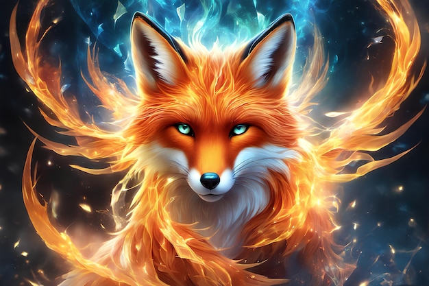 Fire Fox Wallpaper