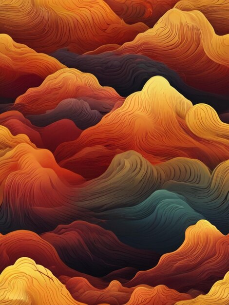 Photo fire gradient background